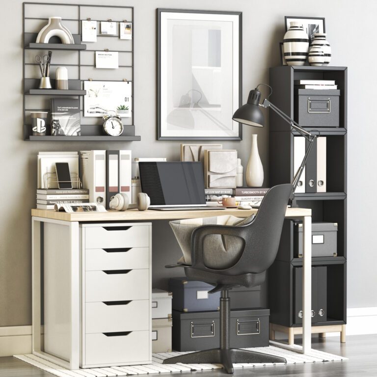 IKEA office workplace 113 (329533), 3d model 1