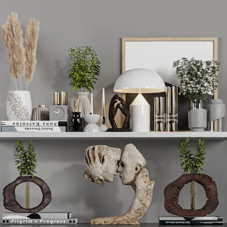SET DECORATIVE 07 (329906), 3d model 1