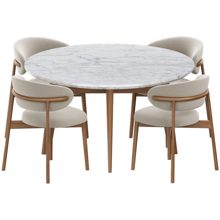 Oleandro dining set 01 by Calligaris (330201), 3d model 1