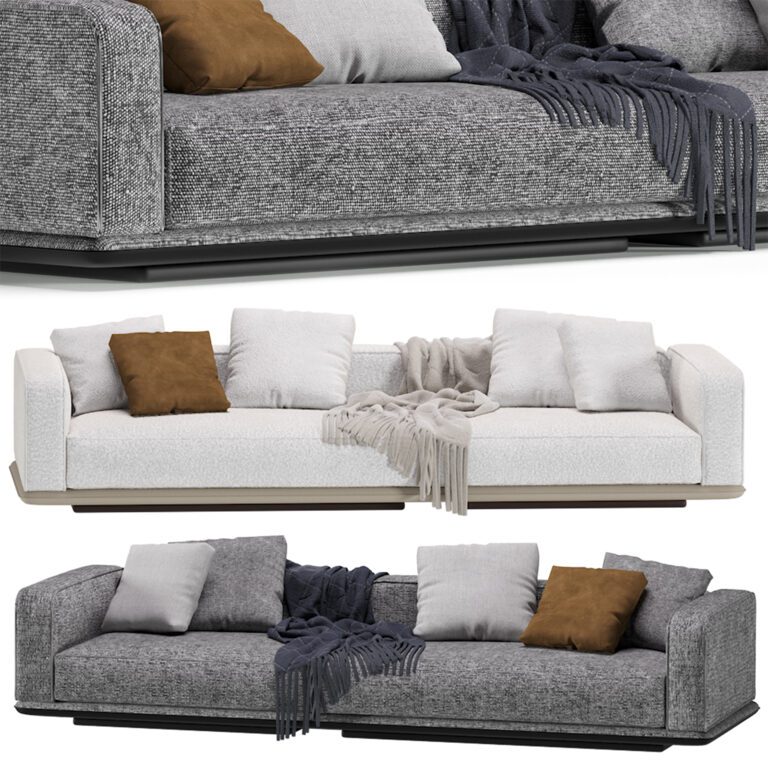 Sofa Minotti Horizonte Modular (330387) 3D model - Download 3D model ...