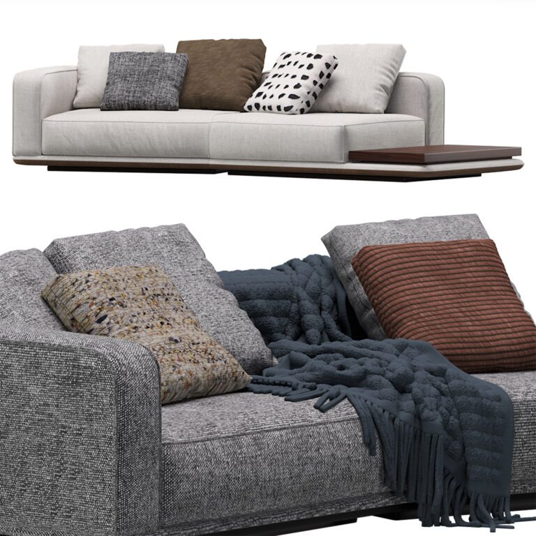 Minotti Horizonte Modular Sofa 07 (330969) 3D model - Download 3D model ...