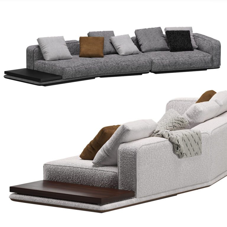 Minotti Horizonte Modular Sofa 08 (331060) 3D model - Download 3D model ...