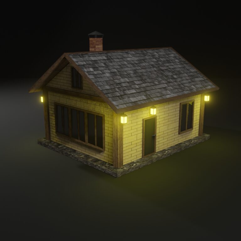 Modeling Small House SMALL HOUSE (331652) 3D model - Download 3D model SMALL HOUSE (331652 ...