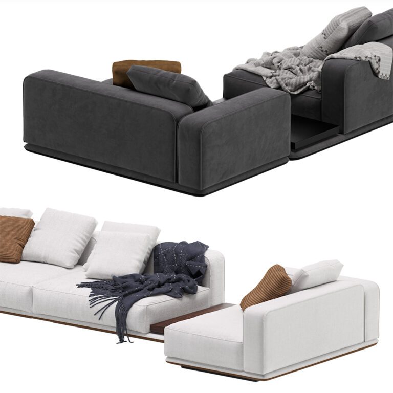 Minotti Horizonte Modular Sofa 10 (332267) 3D model - Download 3D model ...