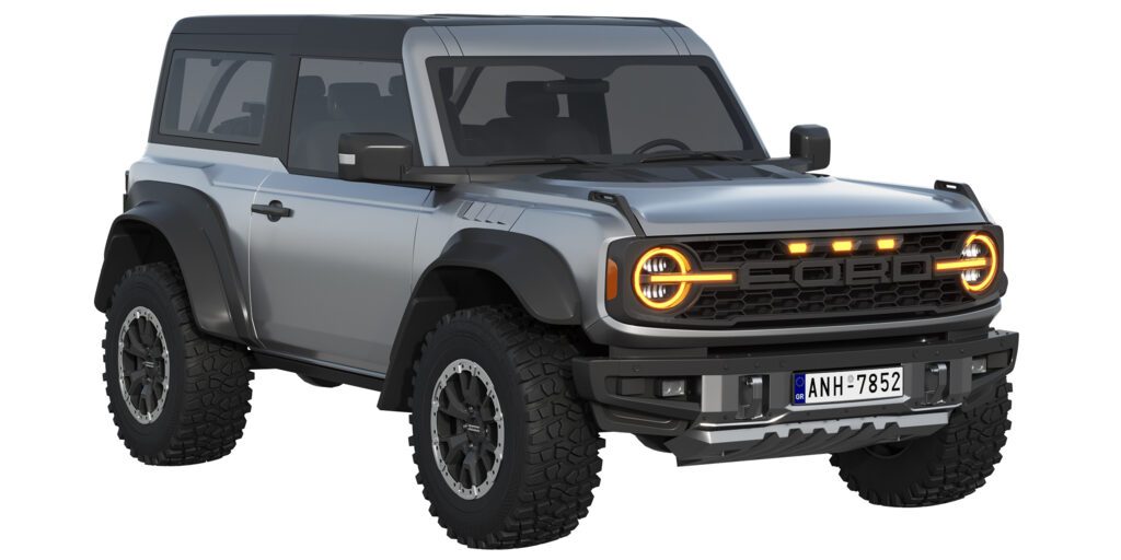 Ford Bronco Raptor 2door (332417) 3D model - Download 3D model Ford ...