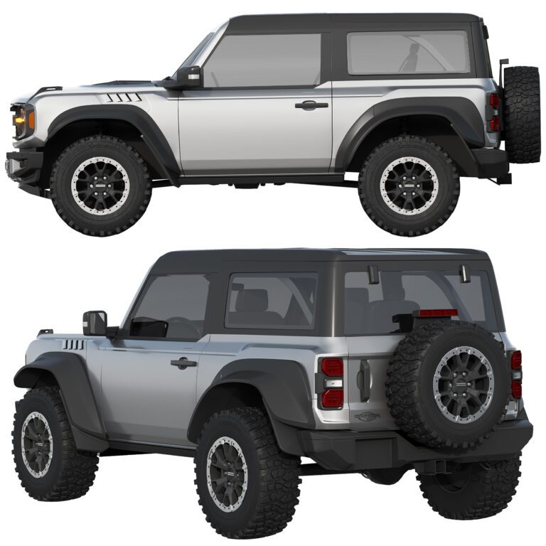 Ford Bronco Raptor 2door (332417) 3D model - Download 3D model Ford ...