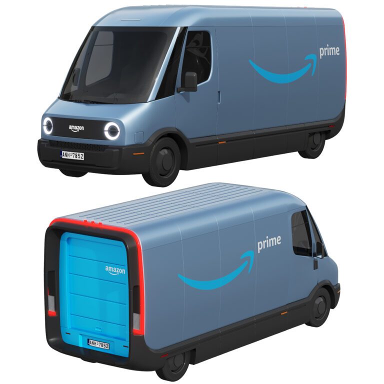 Amazon delivery van (332878), 3d model 1