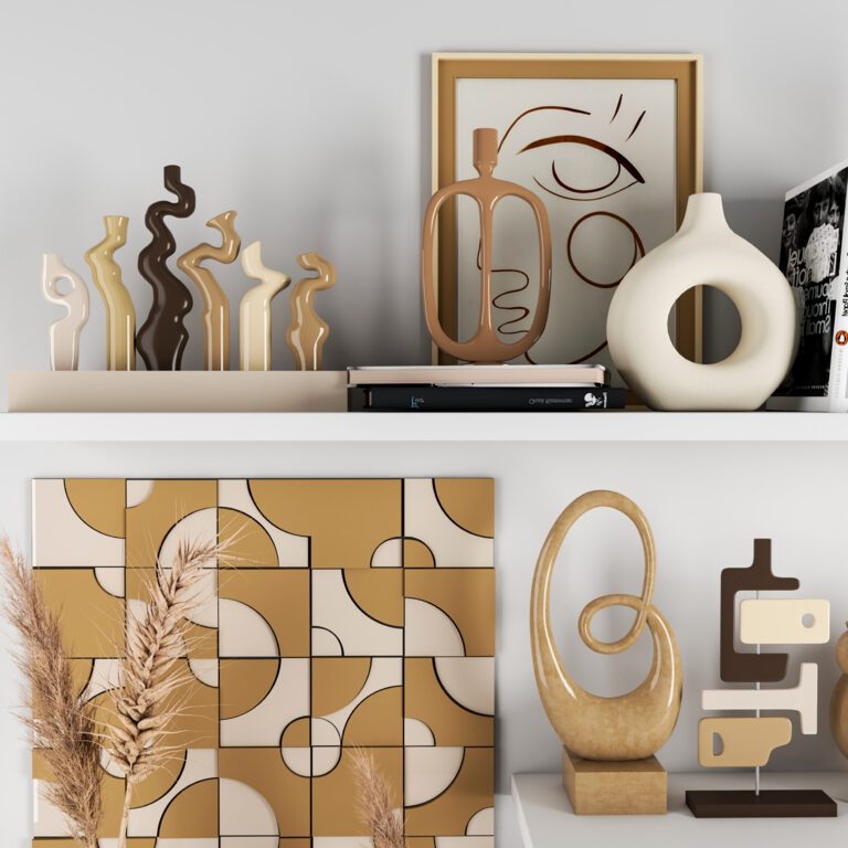 Decorative set 06 (333858) 3D model - Download 3D model Decorative set ...