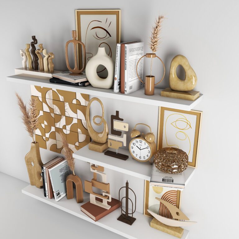 Decorative set 06 (333858) 3D model - Download 3D model Decorative set ...