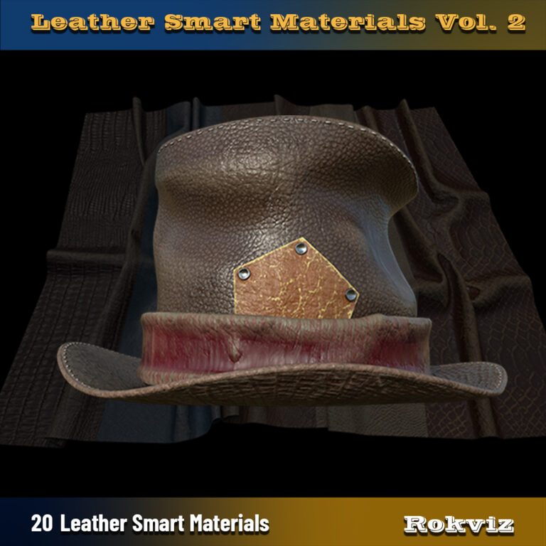 20 leather Smart Materials Vol 2 (334162), 3d model 1