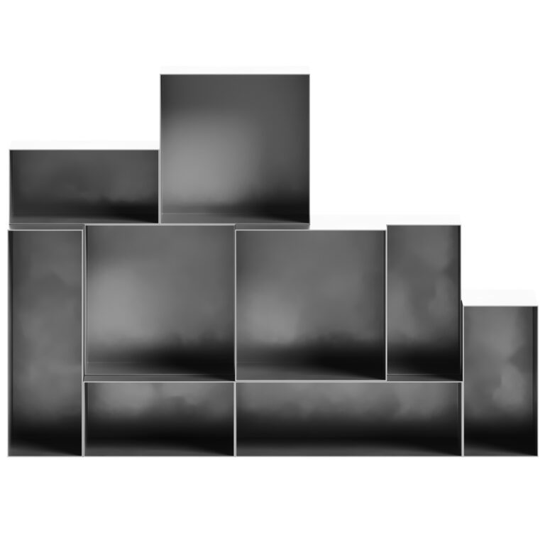 ALMA A TERRA Open modular plate bookcase by Casamania & Horm (334325 ...