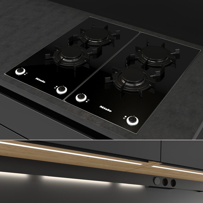 Santos kitchen (334706) 3D model - Download 3D model Santos kitchen ...