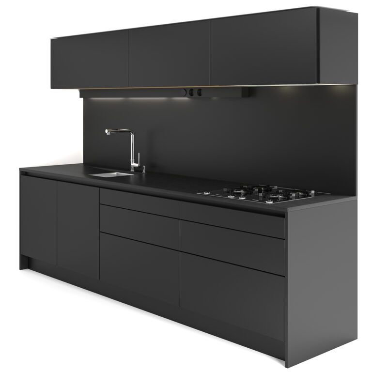 Santos kitchen (334706) 3D model - Download 3D model Santos kitchen ...