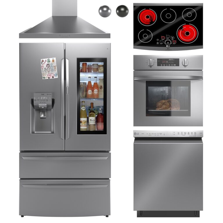 Коллекция Кухонной Техники LG 01 (334872), 3д модель 1