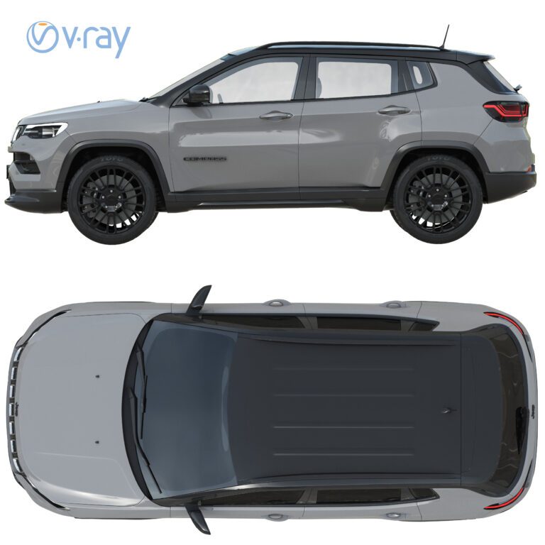 Jeep Compass Vector File Jeep Compass (335412) 3D model - Download 3D model Jeep Compass (335412 ...