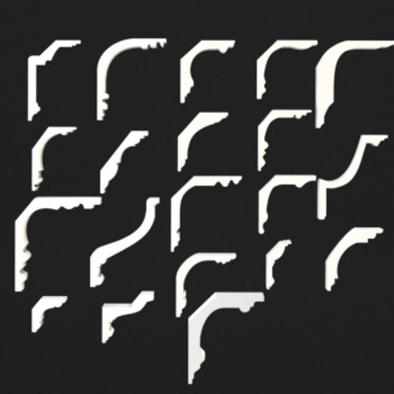 Cornice set 3 20 model (336504) 3D model - Download 3D model Cornice ...