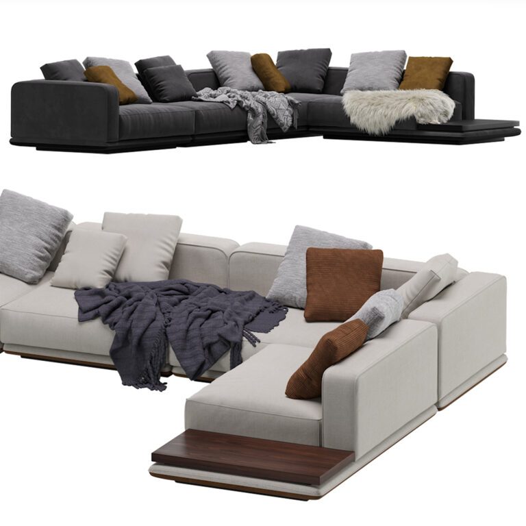 Minotti HORIZONTE Modular Sofa 13 (336862) 3D model - Download 3D model ...