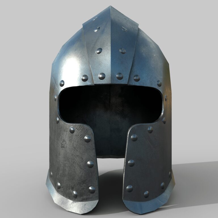 Warrior helmet Version 2 (336891), 3d model 1