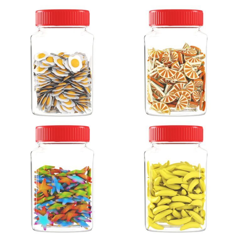 Sweets in jar (337000), 3d model 1