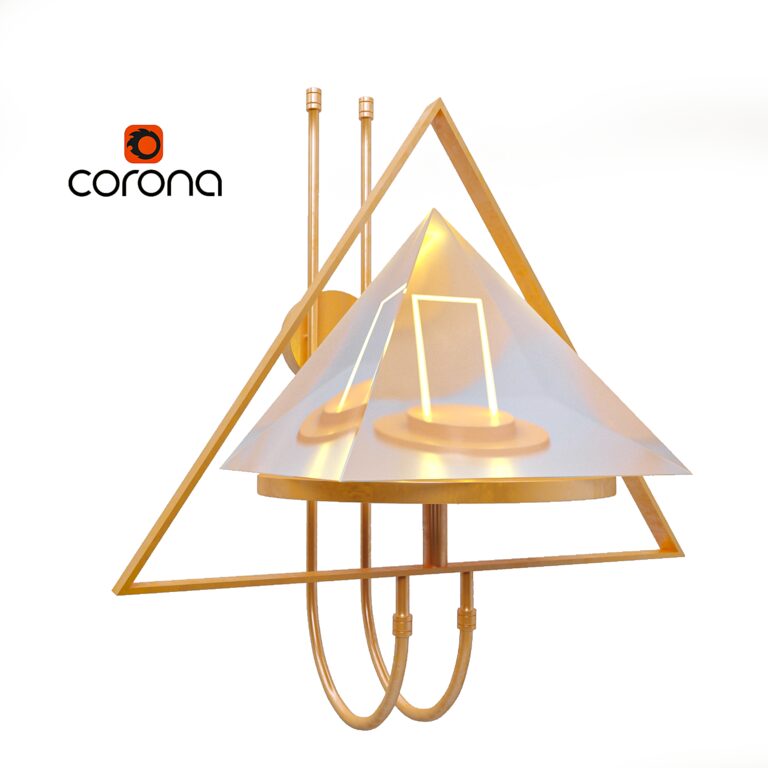 DELTA Wall light (337207) 3D model - Download 3D model DELTA Wall light ...