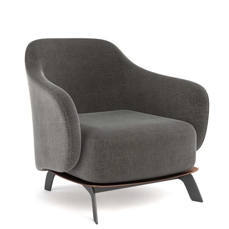 Kaori armchair  (337356), 3д модель 1
