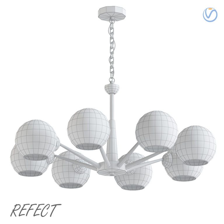 REFECT Chandelier (337722) 3D model - Download 3D model REFECT ...