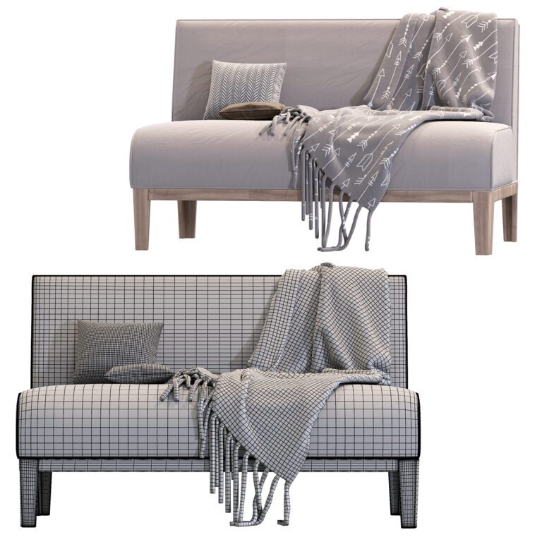 Sheri Divan Sofa (337988) 3D model - Download 3D model Sheri Divan Sofa ...