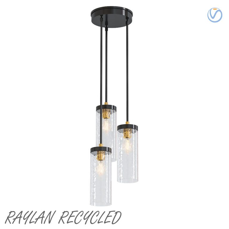 Raylan Recycled chandelier (338286), 3d model 1