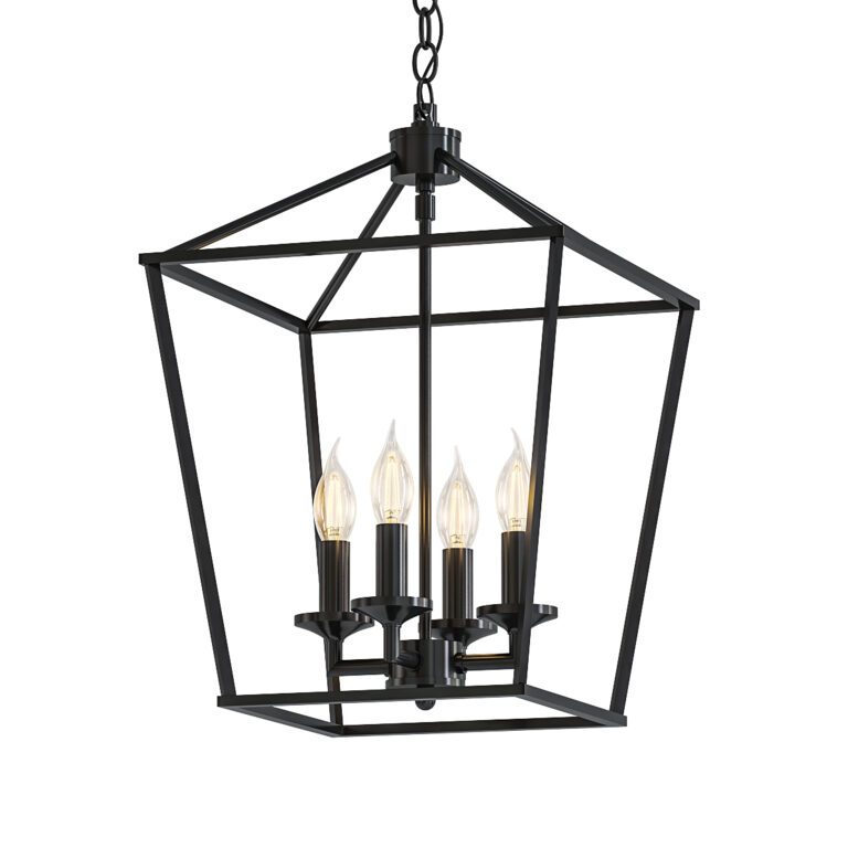Маленькая люстра Leon lantern (339362), 3д модель 1