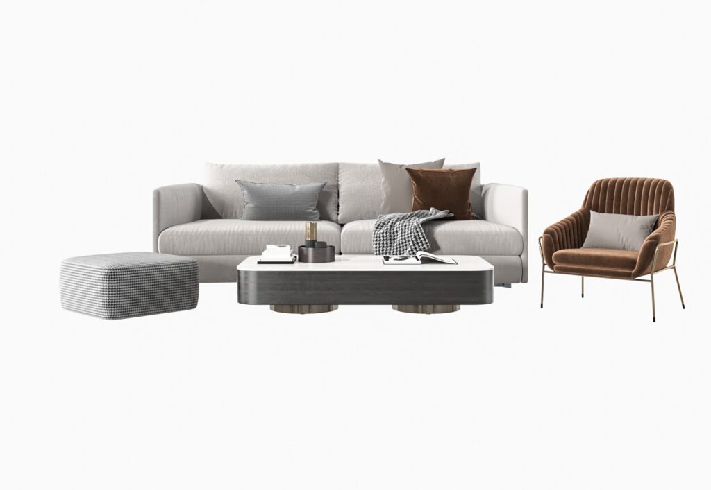 Modern Set (339620), 3d model 1