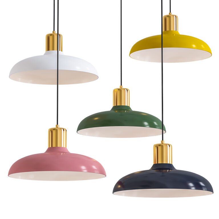 Bulb Macaron Suspension Pendant (339695) 3D model - Download 3D model ...