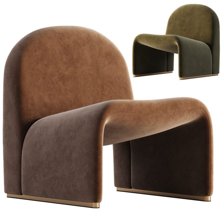 Giancarlo Piretti Alky Lounge armchair (339946), 3d model 1