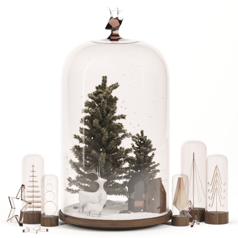 Christmas set 01 (340829), 3d model 1