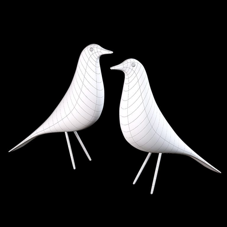Vitra Eames House Bird (341429) 3D model - Download 3D model Vitra ...