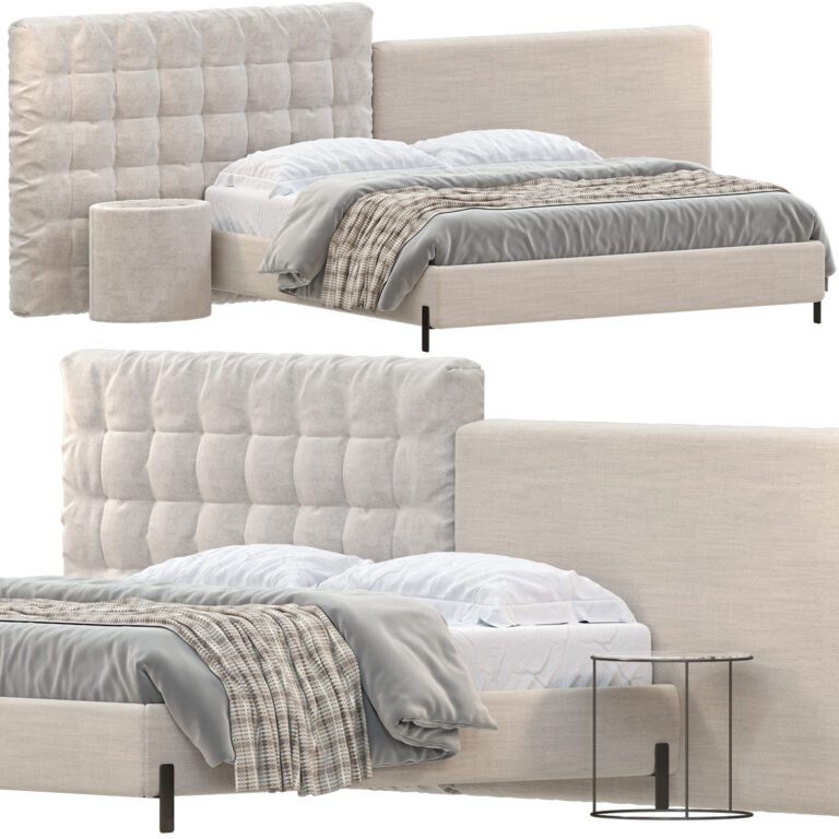 Bed set from Rosini factory Pegaso collection (341514), 3d model 1
