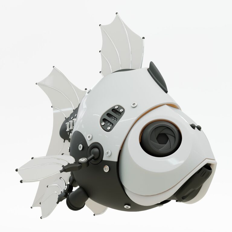Robot Fish (341564) 3D model - Download 3D model Robot Fish (341564 ...