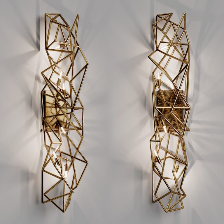 Christian Lava for Terzani Etoile Wall Sconce (342064) 3D model ...