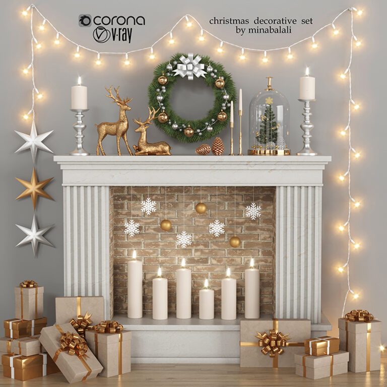 Decorative set 29 (342303), 3d model 1