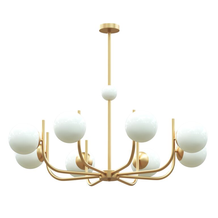 MOD109PL 08BS Maytoni Rendez vous chandelier (342585), 3d model 1