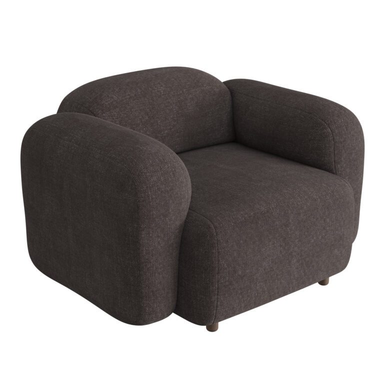 Swell Armchair (342923), 3d model 1