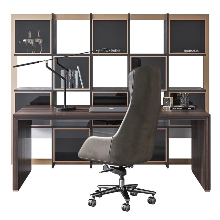 Workplace About Office Executive (343693), 3d model 1