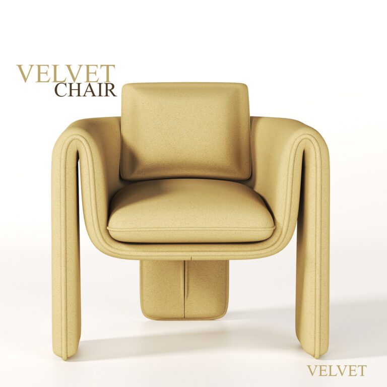 Floria Velvet стіл (343893), 3d модель 1