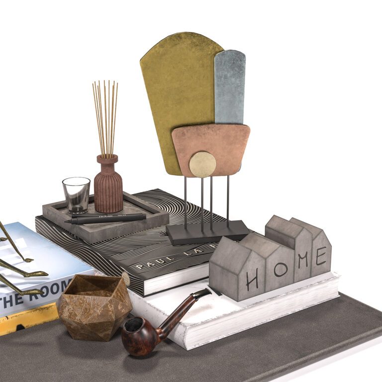 Decorative Set Vol 01 (344567) 3D model - Download 3D model Decorative ...