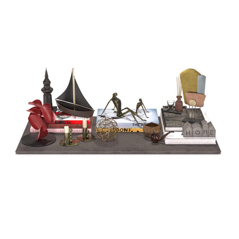 Decorative Set Vol 01 (344567) 3D model - Download 3D model Decorative ...