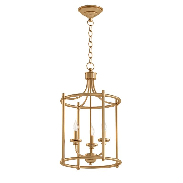 Rossington Aged Brass Chandelier (345083) 3D model - Download 3D model ...