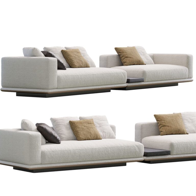 Minotti Horizonte Sofa (345300) 3D model - Download 3D model Minotti ...