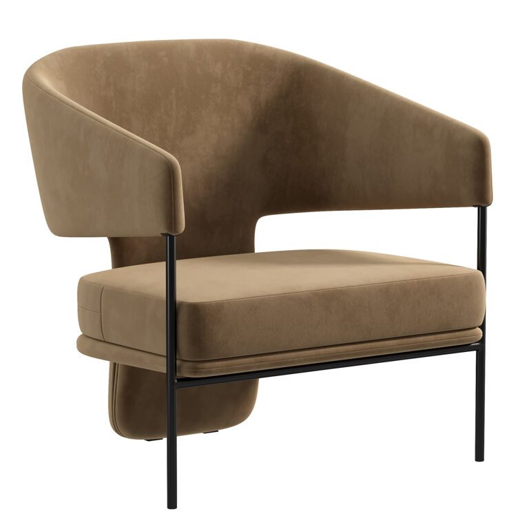 LA REDOUTE INTERIEURS Armchair (345585) 3D model - Download 3D model LA ...