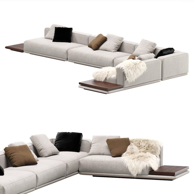 Sofa Minotti Horizonte Modular 17 (345719) 3D model - Download 3D model ...