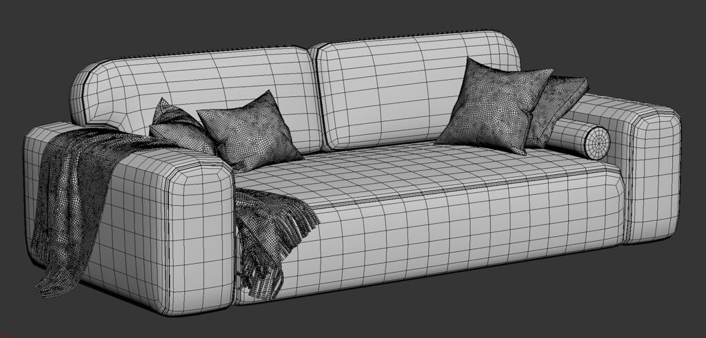 Model Divan Divan Vienna Sofa (345863) 3D model - Download 3D model Divan Vienna ...
