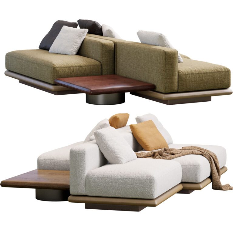 Minotti Horizonte Sofa (345983) 3D model - Download 3D model Minotti ...